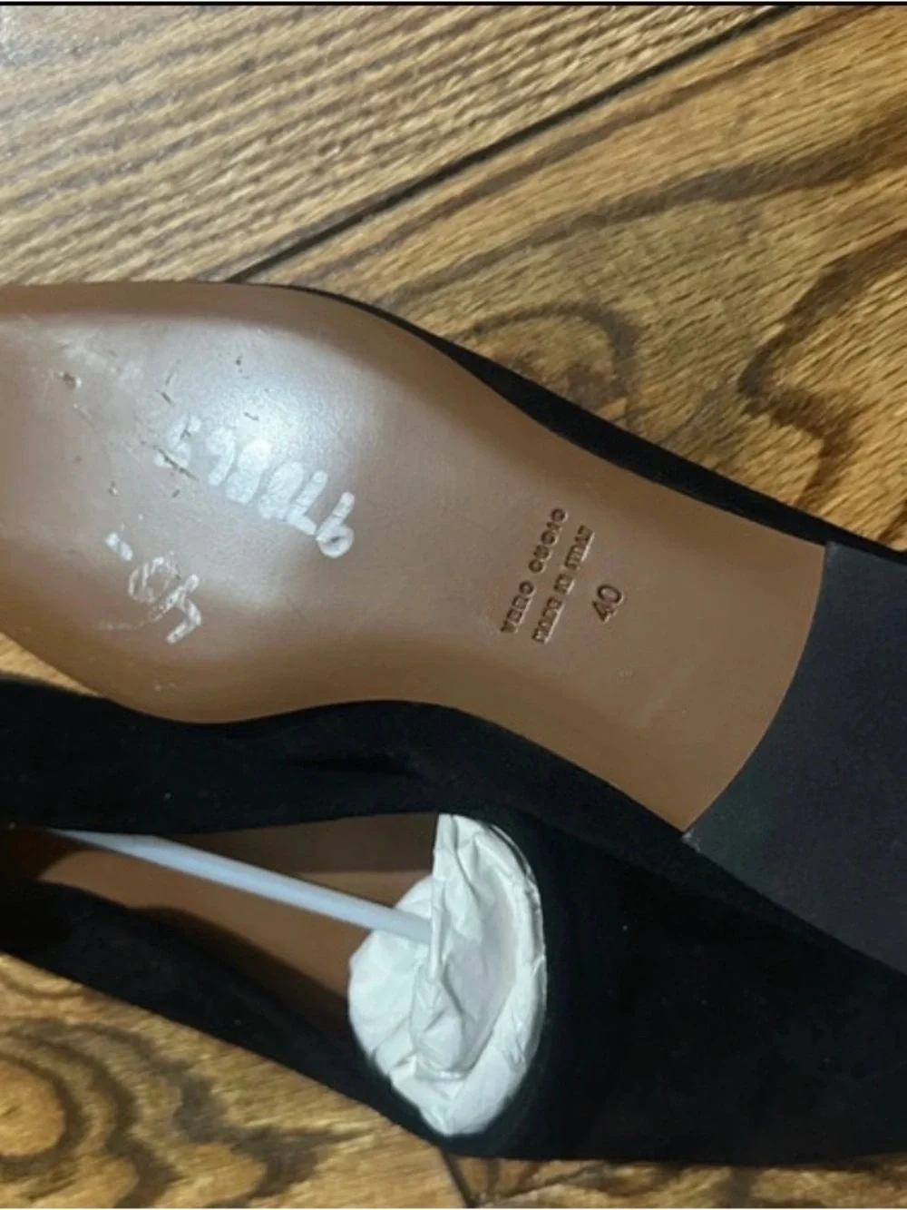 ATP Black Suede Women's Flats